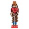 Ornativity Christmas Western Cowboy Nutcracker – Brown and Red Wooden Nutcracker Cow Boy with a Rope and Lasso Xmas Themed Holiday Nut Cracker Doll Figure Decorations